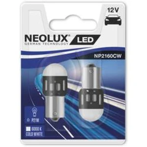 Indikační LED Neolux NP2160CW-02B, BA15s, 12 V, studená bílá