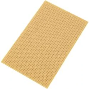 Eurodeska bez CU vložky tvrzený papír TRU COMPONENTS SU528455, (d x š) 160 mm x 100 mm, RM 2.54 mm, 1 ks