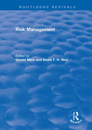 Risk Management, 2 Volume Set