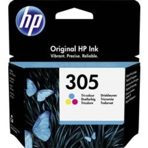 HP Ink 305 originál azurová, purpurová, žlutá 3YM60AE