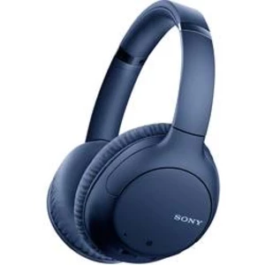 Bluetooth®, kabelová Hi-Fi sluchátka Over Ear Sony WH-CH710N WHCH710NL.CE7, modrá