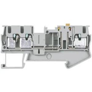 Měřicí oddělovací svorka konektor, zásuvná svorka Siemens 8WH60036AF00, šedá, 50 ks