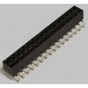 Zásuvková lišta BKL Electronic 10122234, řádky 2, kontakty na řádek 16, 1 ks