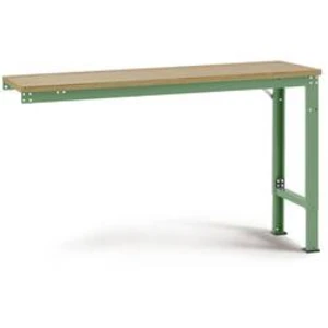 Manuflex AU8125.6011 Pracovní Přístavný stůl univerzální speciální s multiplex deska, Šxhxv = 2000 x 1000 x 722-1022 mm