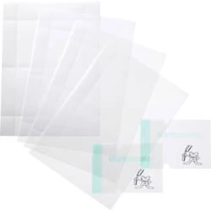 Durable dveřní štítek 483219 (š x v) 148 mm x 148 mm transparentní 483219