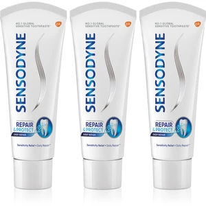 Sensodyne Repair & Protect zubní pasta pro citlivé zuby 3x75 ml