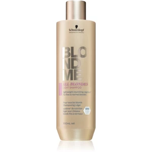 Schwarzkopf Professional Blondme All Blondes Light vyživující šampon pro jemné až normální vlasy 300 ml