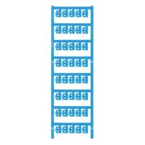 Conductor markers, MultiCard, 12 x 5,8 mm, Polyamide 66, Colour: Blue Weidmüller Počet markerů: 200 SFC 1/12 NEUTRAL BLMnožství: 200 ks
