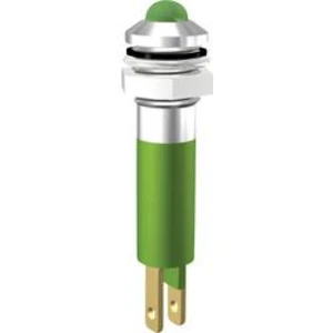 Signálka LED Signal Con, SWQU08424, IP67, vnější refl., lesklý chrom, 24 V/DC, modrá