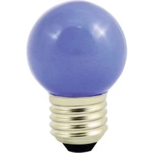 LED LightMe 230 V, E27, 1 W, 70 mm, modrá kapkovitý tvar 1 ks
