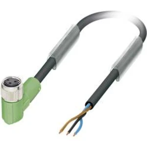 Upravený zástrčkový konektor pro senzory - aktory Phoenix Contact SAC-3P-10,0-PUR/M 8FR 1694169 zásuvka, zahnutá, 10.00 m, 1 ks