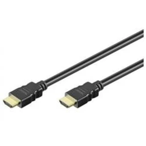 HDMI kabel Manhattan [1x HDMI zástrčka - 1x HDMI zástrčka] černá 3.00 m