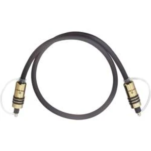 Toslink digitální audio kabel Oehlbach 6082, [1x Toslink zástrčka (ODT) - 1x Toslink zástrčka (ODT)], 2.00 m, šedá