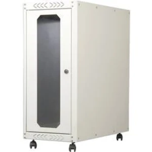 PC skříň Digitus DN-CC 9001 mit Glastür DN-CC 9001, šedobílá (RAL 7035)