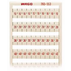 Karty pro označení, WAGO 793-553, 5 ks
