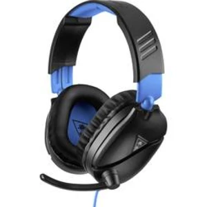 Turtle Beach Ear Force Recon 70P herní headset na kabel přes uši, jack 3,5 mm, černá, modrá