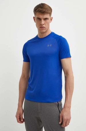 Tréningové tričko Under Armour Tech 2.0 modrá farba, jednofarebné, 1326413