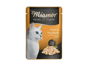 Miamor Kapsička Feine Filets Kura+Tuniak 100g