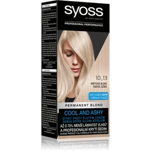 Syoss Color permanentní barva na vlasy odstín 10-13 Arctic Blond