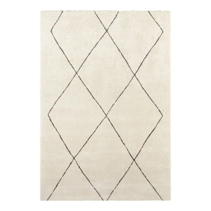 Krémovobiely koberec Elle Decoration Glow Massy, 80 x 150 cm