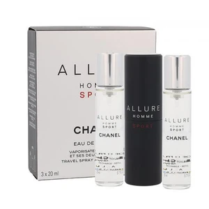 Chanel Allure Homme Sport 3x20 ml toaletná voda pre mužov