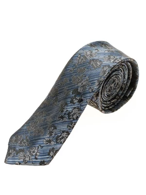Modrá pánská elegantní kravata Bolf K108