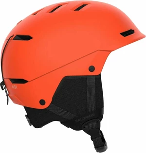 Salomon Husk Jr Neon Orange JS (53-56 cm) Casco da sci