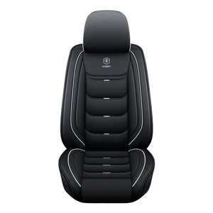 1PCS UniversalCar Seat Mat Covers PU Leather Breathable Cushion Pad Set