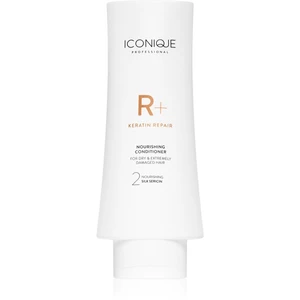 ICONIQUE Professional R+ Keratin repair Nourishing conditioner keratínový obnovujúci kondicionér pre suché a poškodené vlasy 200 ml