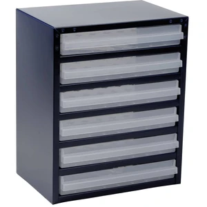 raaco 250/6-3 zásobník drobných dielov, (š x v x h) 357 x 435 x 255 mm, Priehradiek: 6, 1 ks