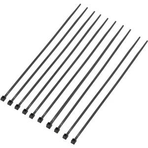 TRU COMPONENTS 1592802 TC-CV150KBK203 sťahovacie pásky 150 mm 3.60 mm čierna odolné voči UV žiareniu 1000 ks