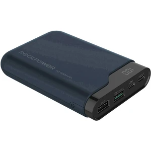 RealPower PB-10000 PD powerbanka 10000 mAh  Li-Ion akumulátor  Midnight Blau