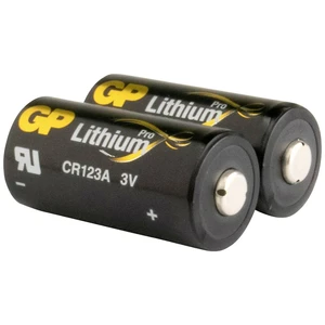 GP Batteries GPCR123A fotobatéria  CR-123A lítiová 1400 mAh 3 V 2 ks