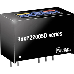 RECOM R12P22005D DC / DC menič napätia, DPS   200 mA 2 W Počet výstupov: 2 x
