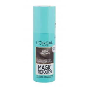 L´Oréal Paris Magic Retouch Instant Root Concealer Spray 75 ml farba na vlasy pre ženy Cold Brown na všetky typy vlasov