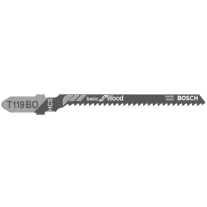 Bosch Accessories 2608630310 Jigsaw blade T 119 BO Basic for Wood 5 ks