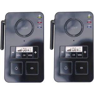 m-e modern-electronics FS 2.1 intercom bezdrôtový 446 MHz 2000 m čierna