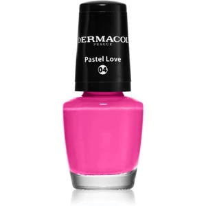 Dermacol Mini lak na nechty odtieň 04 Pastel Love 5 ml