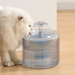 Autoamtic Loop BPA-free Pet Water Fountain Large Capacity Silent Non-toxic Odorless Pet Water Fountain Cat Supplies Dog