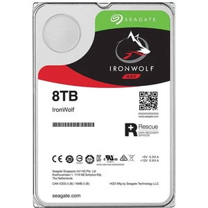 Pevný disk 3,5" Seagate IronWolf 8TB (ST8000VN004) pevný disk • kapacita 8 TB • odolné vyhotovenie • vhodný pre veľkú záťaž • spoľahlivosť a stabilita
