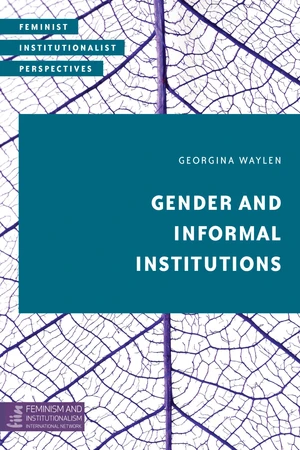 Gender and Informal Institutions