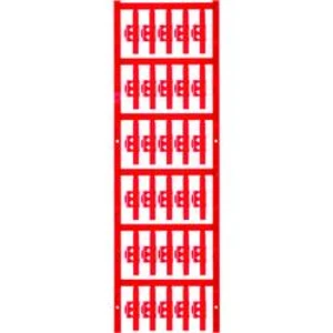 Conductor markers, MultiCard, 30 x 5,8 mm, Polyamide 66, Colour: Red Weidmüller Počet markerů: 150 SFC 1/30 NEUTRAL RTMnožství: 150 ks