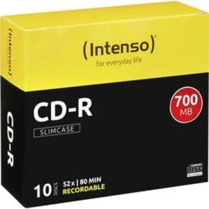 CD-R 80 700 MB Intenso 1001622 10 ks Slimcase