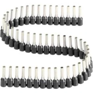 Dutinka v pásce s plastovým límcem Vogt Verbindungstechnik 470408.00050, 1,5 mm², 8 mm, černá
