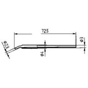Pájecí hrot Ersa 212 MS, 2,3 mm