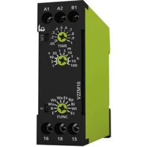 Časové relé multifunkční tele V2ZM10 12-240V AC/DC, čas.rozsah: 0.05 s - 100 h, 1 přepínací kontakt, 1 ks