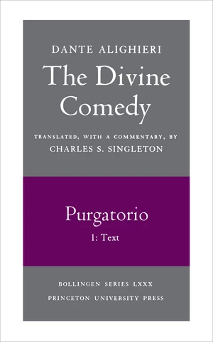 The Divine Comedy, II. Purgatorio, Vol. II. Part 1