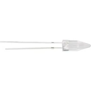 LED dioda kulatá s vývody, 20 mA, 5 mm, 2 V, 60 °, 1560 mcd, oranžová