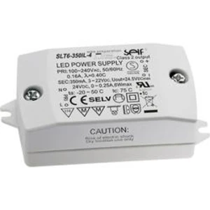 LED driver konstantní proud Self Electronics SLT6-350IL-4, 7.7 W (max), 350 mA, 3 - 22 V/DC