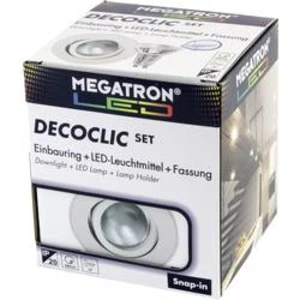 Vestavné svítidlo - LED Megatron MT75400 GU10, GU5.3, 6 W, bílá